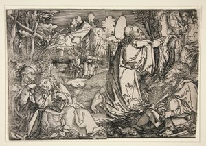 Le Christ au mont des Oliviers - Hans Weiditz