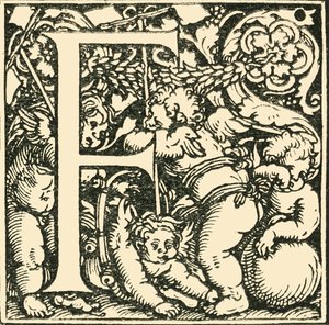 F - Un alphabet par Hans Weiditz, vers 1520-1521, 1908 - Hans Weiditz