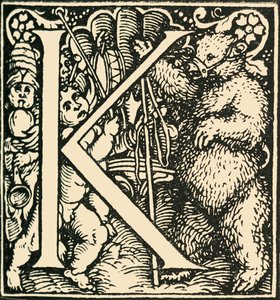 K - Un alphabet par Hans Weiditz