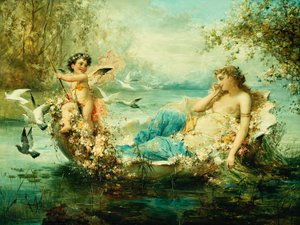 Vénus et Cupidon