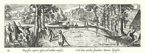 Pêche dans un étang