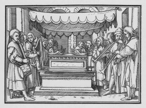 David nomme un groupe de chanteurs et de musiciens pour louer le Seigneur, 1 Chroniques XVI, 4