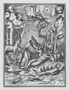 La Danse Macabre de Holbein : La Création - Hans after Holbein the Younger