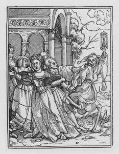 La Danse Macabre de Holbein : La Reine