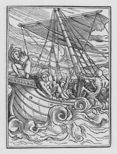 La Danse Macabre de Holbein : Le Navire dans une Tempête