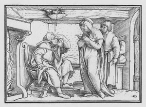 Tobie devient aveugle, Tobie II, 10 - Hans after Holbein the Younger