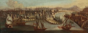 Vue de Constantinople - Hans de Jode