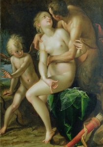 Jupiter, Antiope et Cupidon