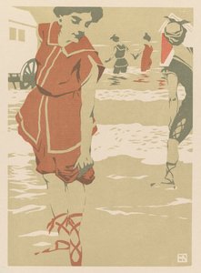 Baigneurs, vers 1900 - Hans von Newmann