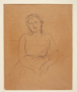 Jeune fille assise