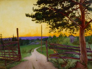 Route de Campagne - Harald Oscar Sohlberg