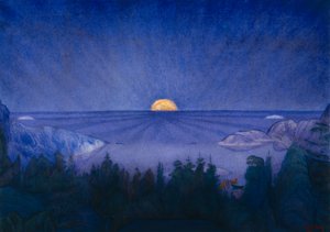 Lever de lune