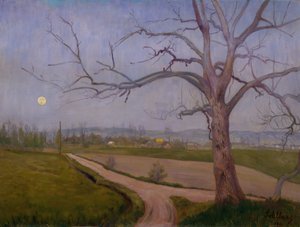 Soir de printemps à Vestre Aker