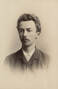 Portrait de Vilhelm Hammershøi