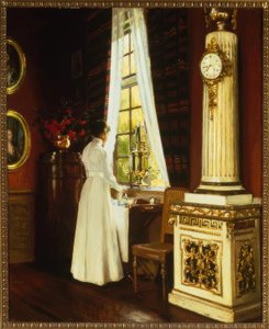 H. Slott-Møller, Café du matin - Harald Slott Moller
