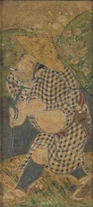 Panneau, période Edo, fin XVIIe-milieu XVIIIe siècle - Haritsu Ogawa