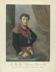 Portrait du prince Frédéric des Pays-Bas (1797-1881) - Harmanus Langerveld