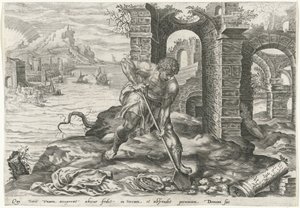 Dienaar enterre son talent (Parabole des talents) - Harmen Jansz Muller