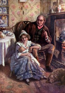 Le Grillon du foyer de Charles Dickens - Harold Copping