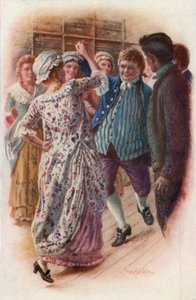 Illustration pour Un chant de Noël de Charles Dickens