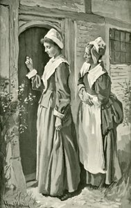 Miséricorde et Timide appellent Christiana - Harold Copping