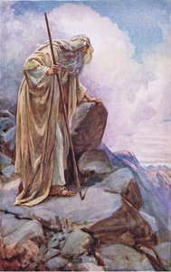 Moïse de Pisgah, illustration de Pictures That Teach The Crown Series, 1920