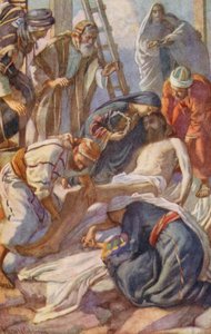 Nouveau Testament : À la croix - Harold Copping