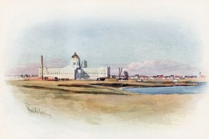 Regina, Saskatchewan, la nouvelle maison du Parlement en cours de construction