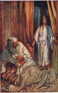 Samuel et Éli, illustration de Pictures That Teach The Crown Series, 1920