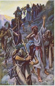 Le retour des espions, illustration de Pictures That Teach The Crown Series, 1920