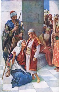 Ne saviez-vous pas?, illustration de Harold Copping Pictures: The Crown Series, vers 1920