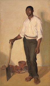 Portrait du jardinier noir, vers 1905 - Harold Gilman
