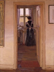 La cuisine, 1908-09 - Harold Gilman