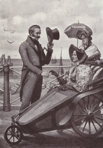 Illustration pour Vanity Fair de William Makepeace Thackeray (lithographie)