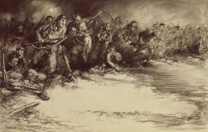 Contre-attaque, vers 1918 - Harold James Mowat