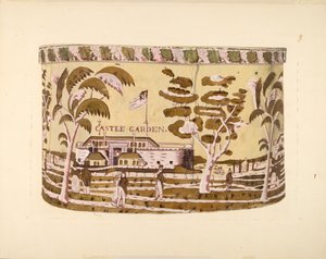 Boîte à chapeau - "Castle Garden"