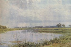 Une rivière dans une plaine, 1910