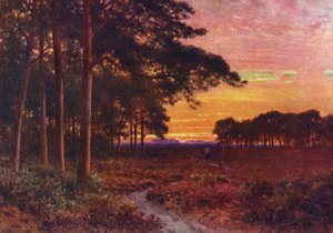 Soirée sur les landes, Hindhead