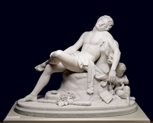 Le Faune endormi, modelé en 1864, sculpté vers 1870