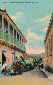 Consulat américain, Santiago de Cuba, vers 1911