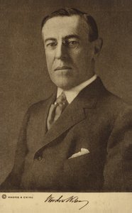 Woodrow Wilson (photo n/b) - Harris & Ewing