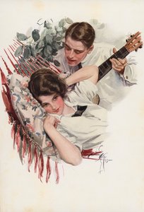 An Idyl (lithographie couleur)