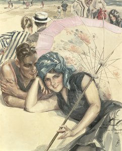 Le Premier Galet, 1925 - Harrison Fisher