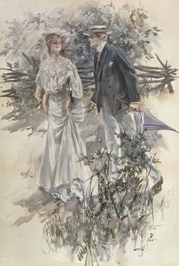 La promenade dans le jardin