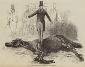 M. Rarey, le dompteur de chevaux, opérant sur Cruiser