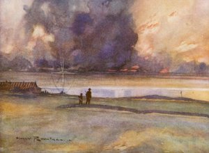 Terrains de golf : Porthcowl, en route vers le dix-huitième green - Harry (1878 1950) Rountree