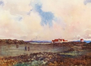 Terrains de golf : Portmarnock, le deuxième coup au dix-huitième trou - Harry (1878 1950) Rountree