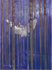 Le hibou et Gilbert ont fait de splendides promenades au clair de lune (de The Forest Foundling)