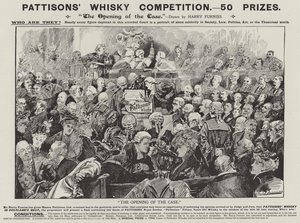 Publicité, whisky Pattisons