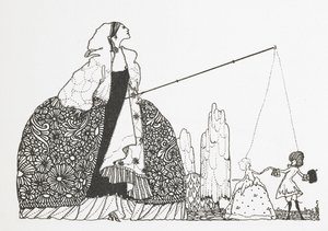 Une femme en marionnettiste. - Harry Clarke